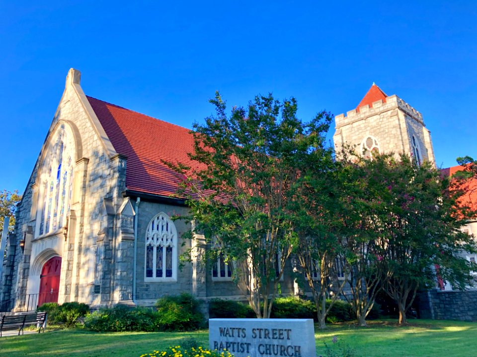 Watts Street Baptist Church, Trinity Park, Durham, NC 