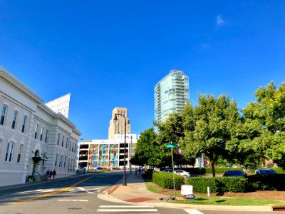 Skyline from American Tobacco Campus, Durham, NC 