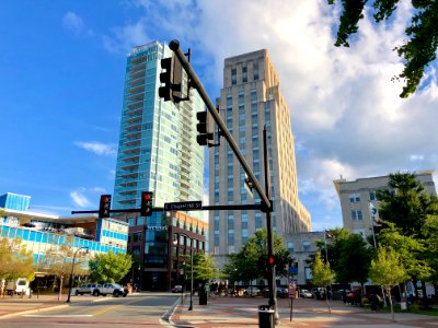 Hill Building and One City Center, Durham, NC 