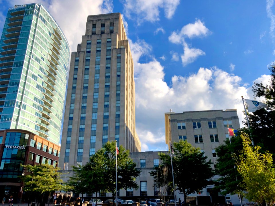 Hill Building and One City Center, Durham, NC 