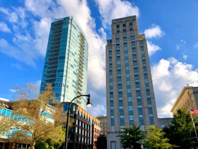 Hill Building and One City Center, Durham, NC 