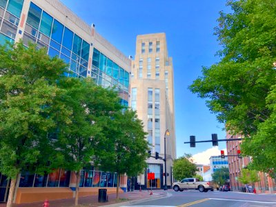 Hill Building from Corcoran Street, Durham, NC 