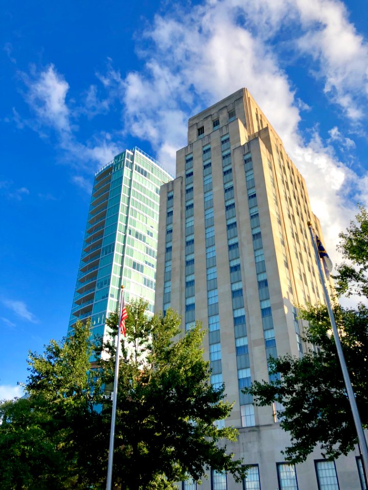 Hill Building and One City Center, Durham, NC 