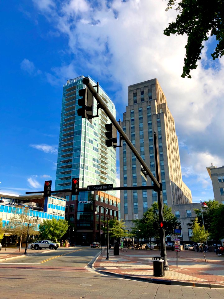 Hill Building and One City Center, Durham, NC 