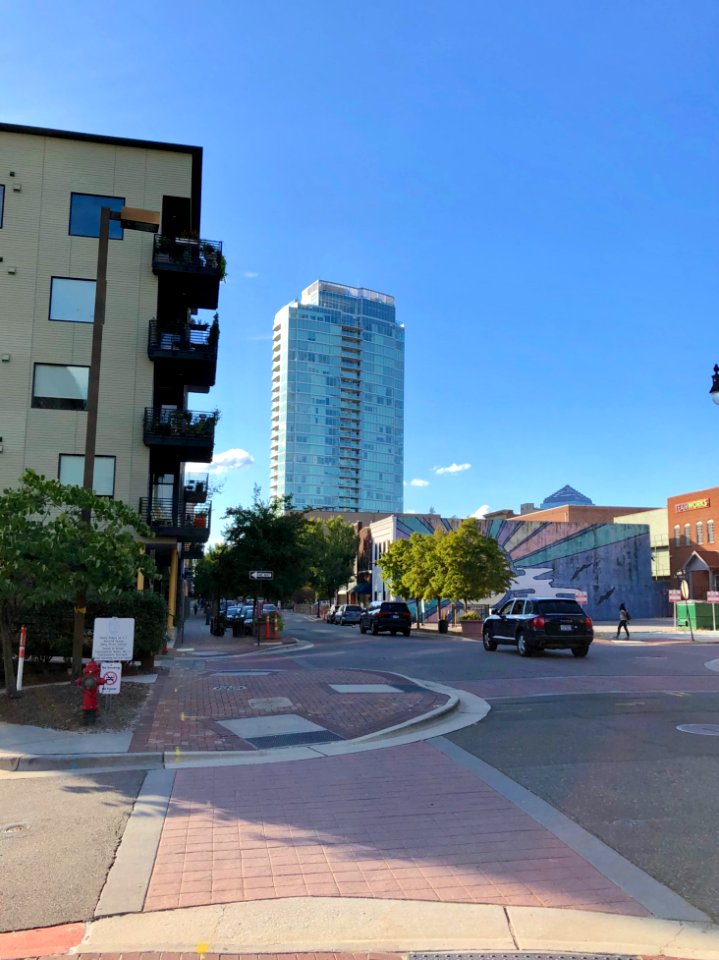 One City Center from Main Street, Durham, NC 