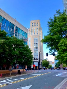 Hill Building from Corcoran Street, Durham, NC 
