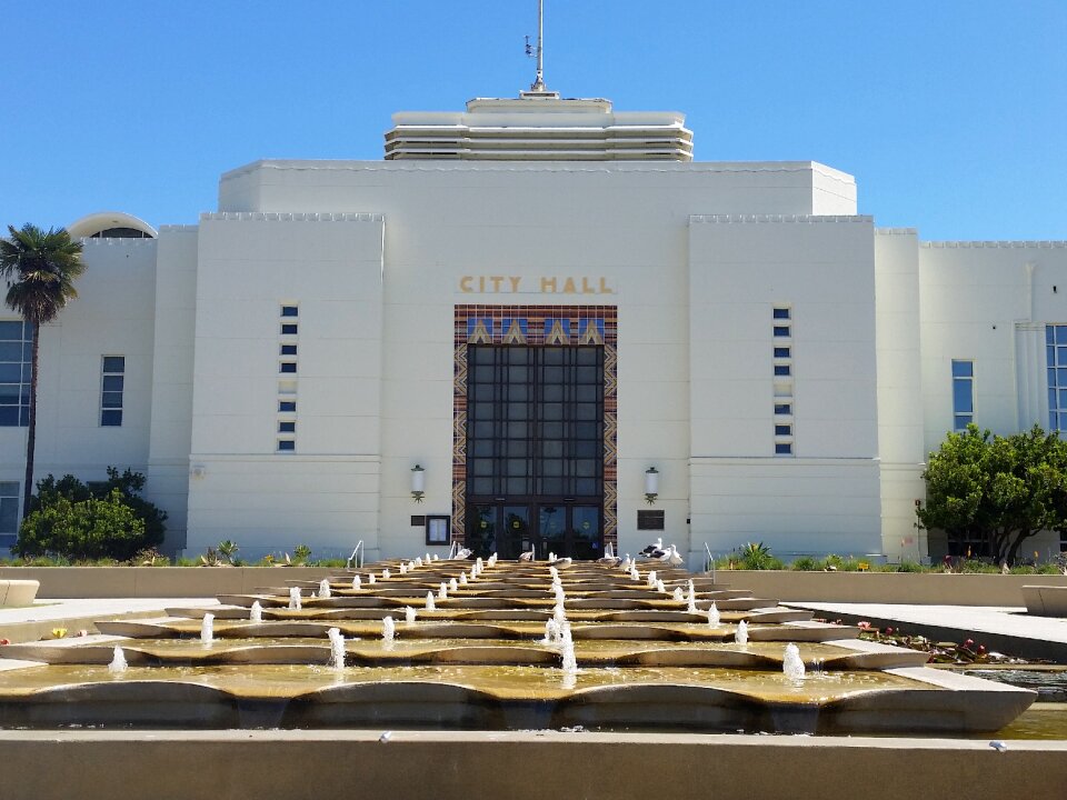 Santa monica city hall california