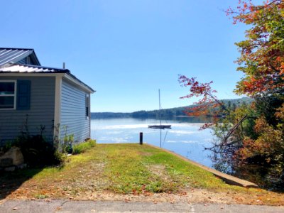 Sailboat on Webster Lake from Lakeshore Drive, Webster Lak… 