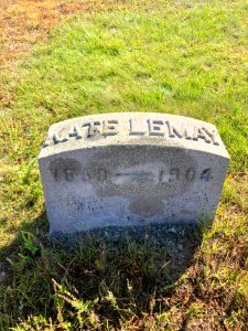 Kate LeMay's Grave Marker, Holy Cross Cemetery, Franklin, … 
