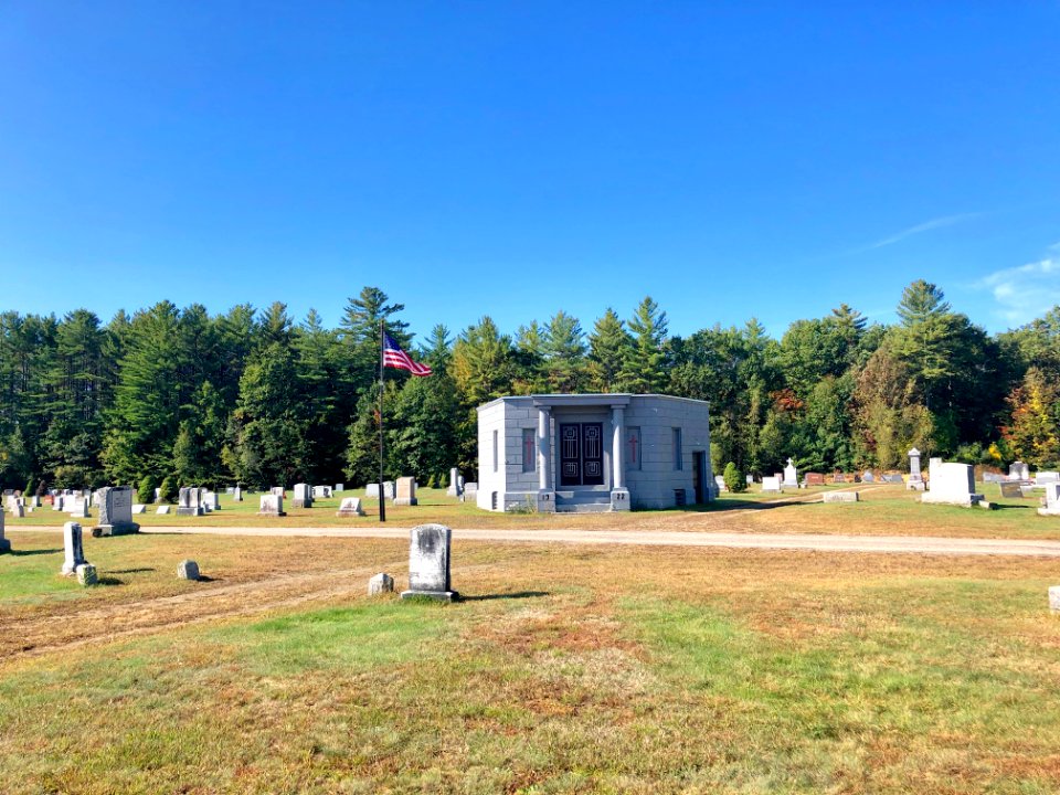 Mausoleum, Holy Cross Cemetery, Franklin, NH 