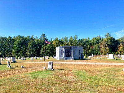 Mausoleum, Holy Cross Cemetery, Franklin, NH 