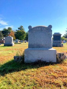 Pellerin Family Grave Marker, Holy Cross Cemetery, Frankli… 