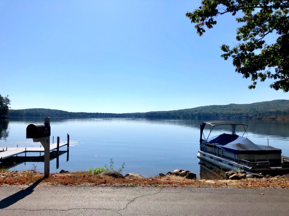 Webster Lake from Lakeshore Drive, Webster Lake, Franklin,… 