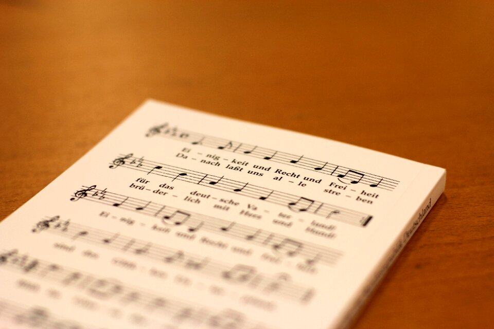 Germany text music