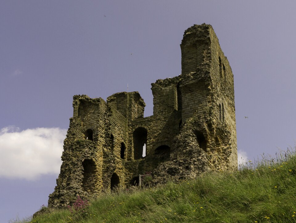 Burgruine england scarborough