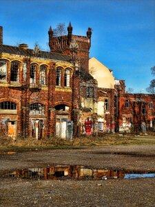 Lapsed ruin abandoned