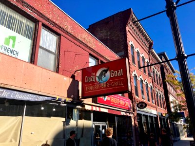 The Crazy Goat Tavern Bar and Grill Sign, Concord, NH 