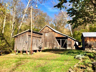 Outbuildings, Miller-Leuser Log House, Anderson Township, … 