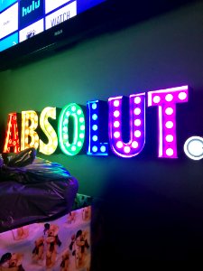 Absolut Sign, Bar 901, Cincinnati, OH 