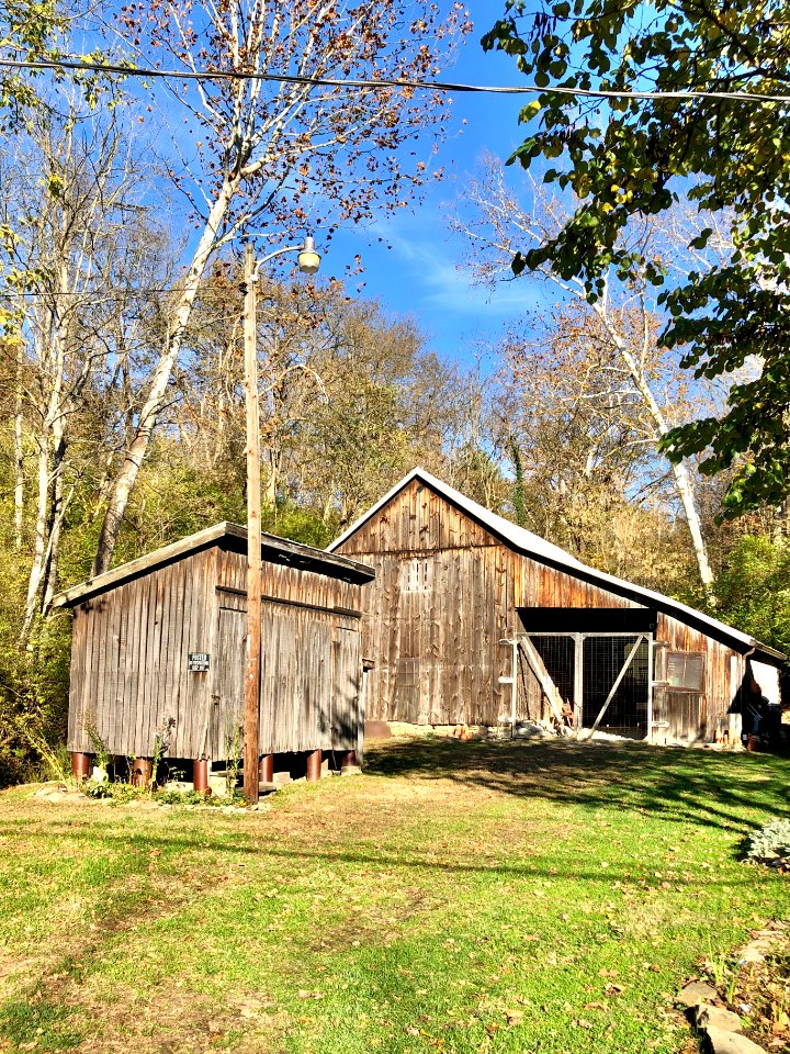Outbuildings, Miller-Leuser Log House, Anderson Township, … 