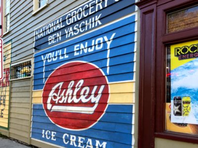 National Grocery Company Sign, Coming Street Grocery, Elli… 