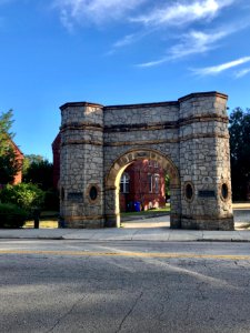 Entrance Gate, William Enston Home, North-Central, Charles… 
