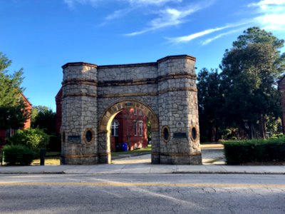 Entrance Gate, William Enston Home, North-Central, Charles… 