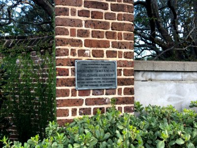 Historical Marker, Lowndes Grove Plantation, Wagner Terrac… 