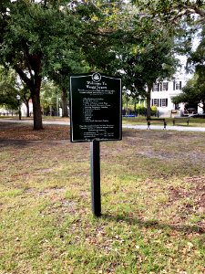 Sign, Wragg Square, Wraggborough, Charleston, SC 