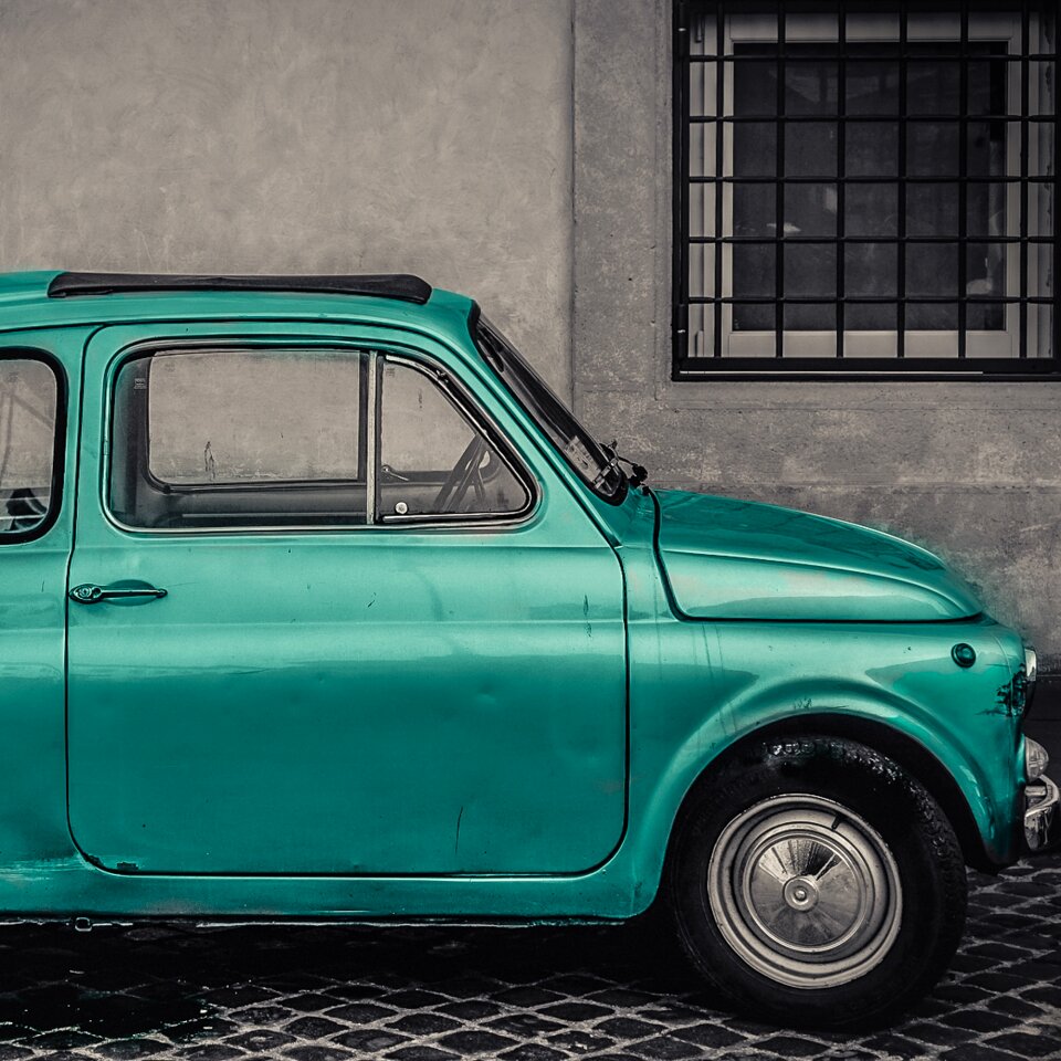 Wheel retro italy