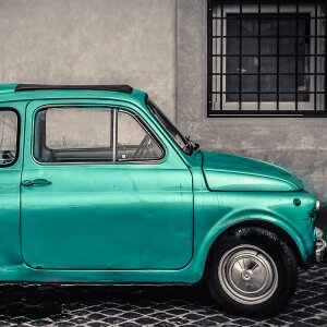 Wheel retro italy