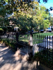 Fence, William Robb House, Cannonborough, Charleston, SC 