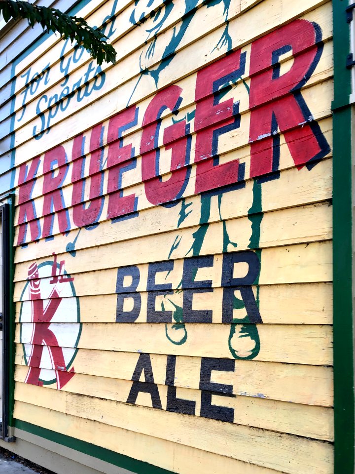 Krueger Beer Ale Sign, Coming Street Grocery, Elliotboroug… 