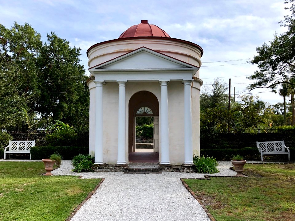 Garden Pavilion, Joseph Manigault House, Wraggborough, Cha… 