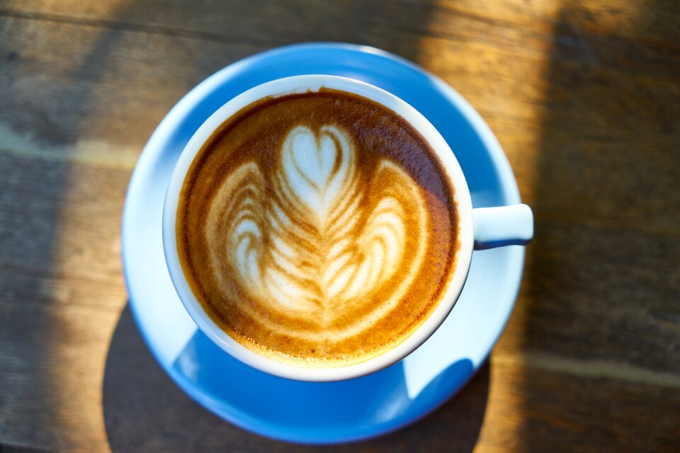 Background coffee cup cappuccino