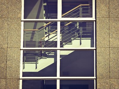Building staircase gradually photo