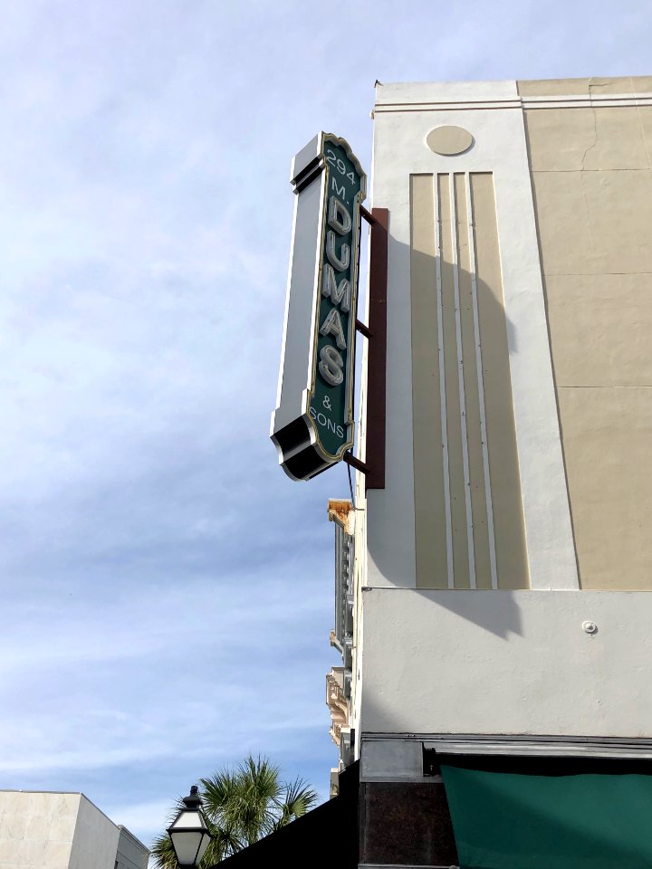 Dumas Sign, Charleston, SC 