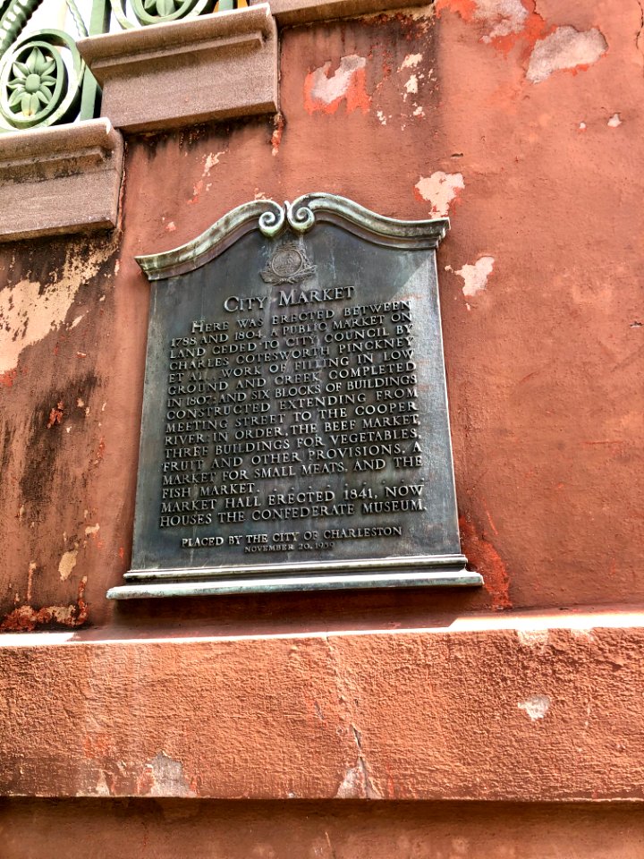 Historical Marker, Confederate Museum Building, Charleston… 
