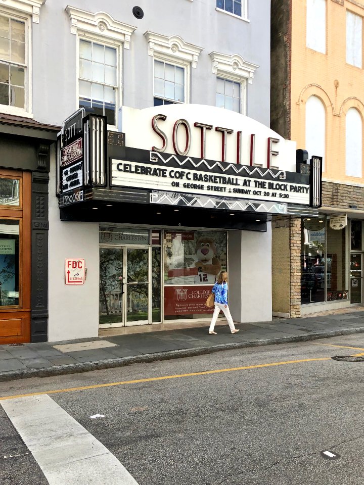 Marquee, Sottile Theater, Charleston, SC 