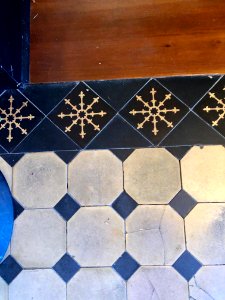 Floor Tile, Unitarian Church in Charleston, Harleston Vill… 