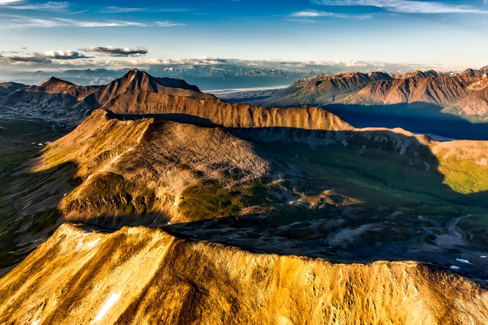 Chugach mountains sky