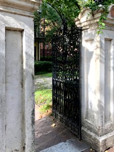 Gate, Knox Lesesne House, College of Charleston, Harleston… 