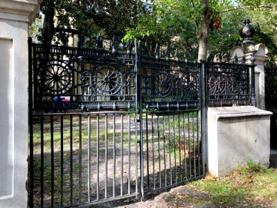 Gate, Knox Lesesne House, College of Charleston, Harleston… 