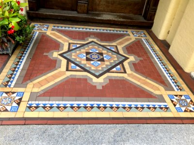 Porch Tile, Wilson-Sottile House, College of Charleston, H… 