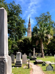 Graveyard, Circular Congregational Church, French Quarter,… 