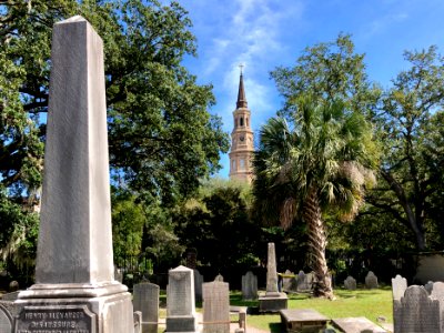 Graveyard, Circular Congregational Church, French Quarter,… 