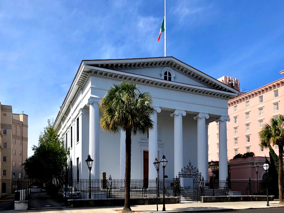 Hibernian Hall, French Quarter, Charleston, SC 