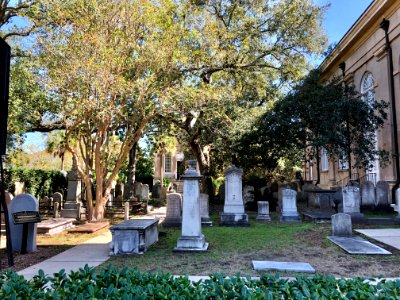 Graveyard, St. Philip's Church, French Quarter, Charleston… 
