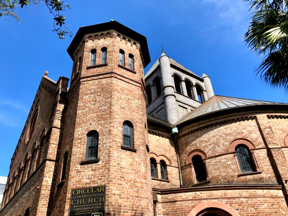 Circular Congregational Church, French Quarter, Charleston… 