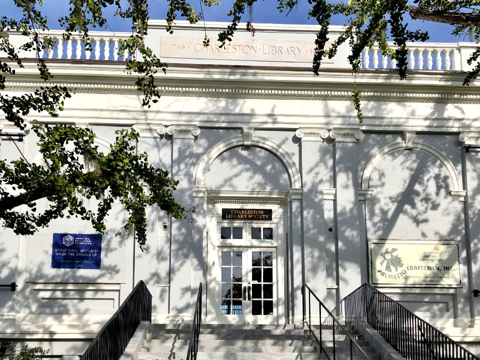 Charleston Library Society Building, French Quarter, Charl… 